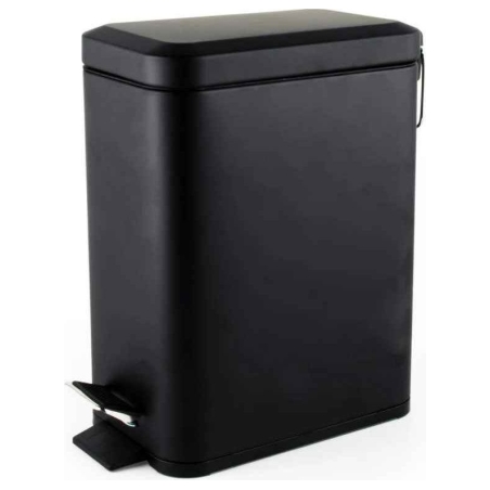 Beldray LA041173BLKPEU7  Slimline Pedal Bin 5 Litre, Black