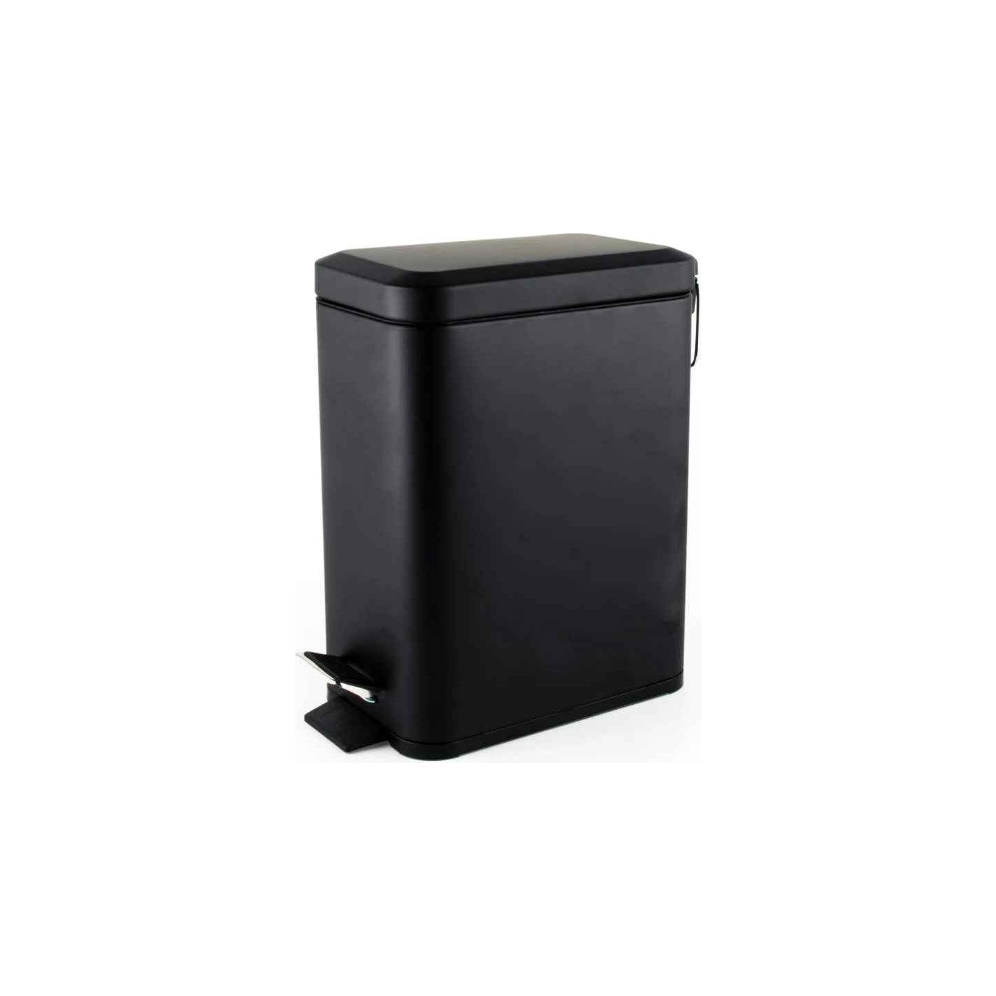 Beldray LA041173BLKPEU7  Slimline Pedal Bin 5 Litre, Black