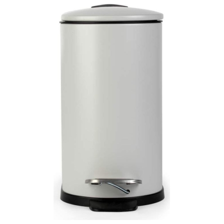 Beldray LA036690GRYPEU7 Slimline D-Shaped Pedal Bin 5 Litre, Grey