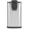 Beldray LA036683SSPEU7 Slimline D-Shaped Pedal Bin  5-Litre, Silver