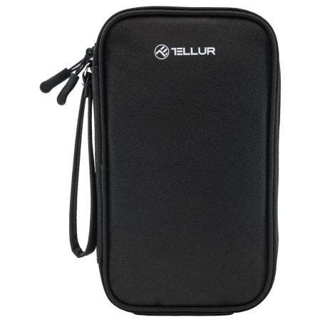 Tellur Universal travel cable organiser Black