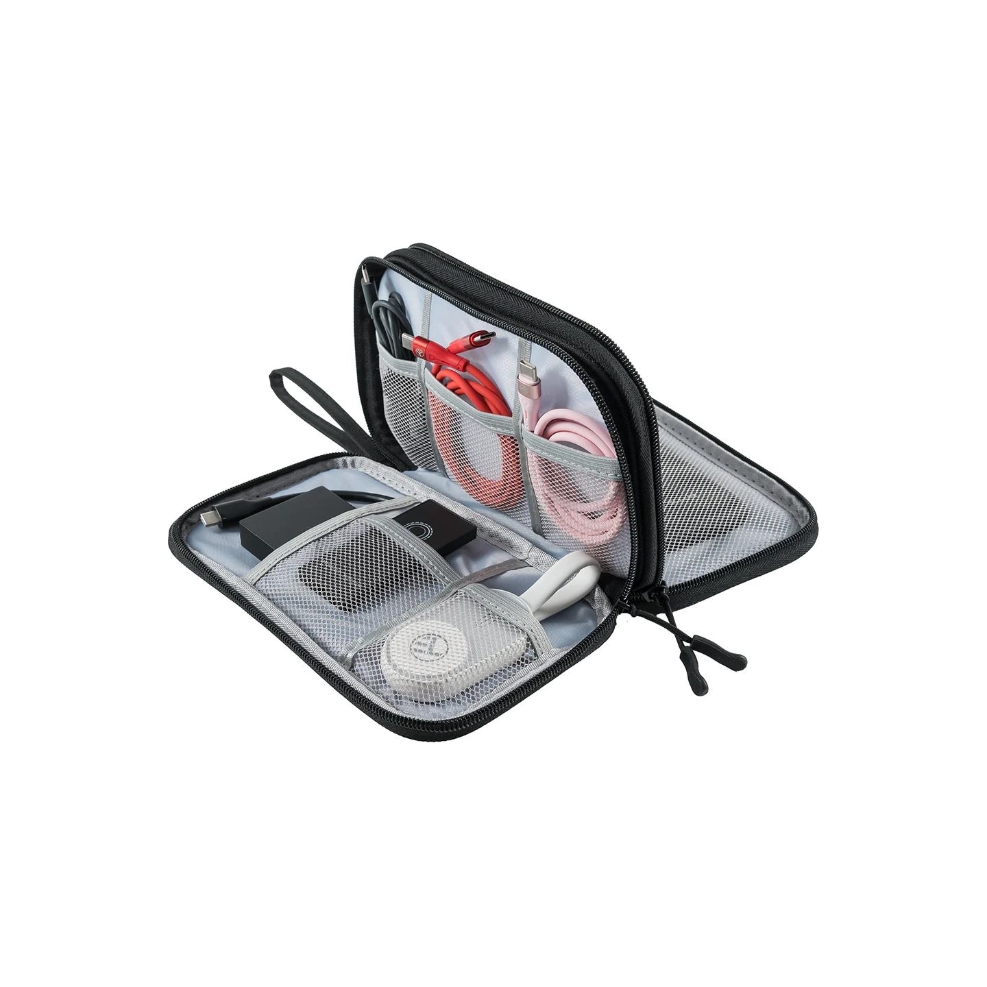 Tellur Universal travel cable organiser Black