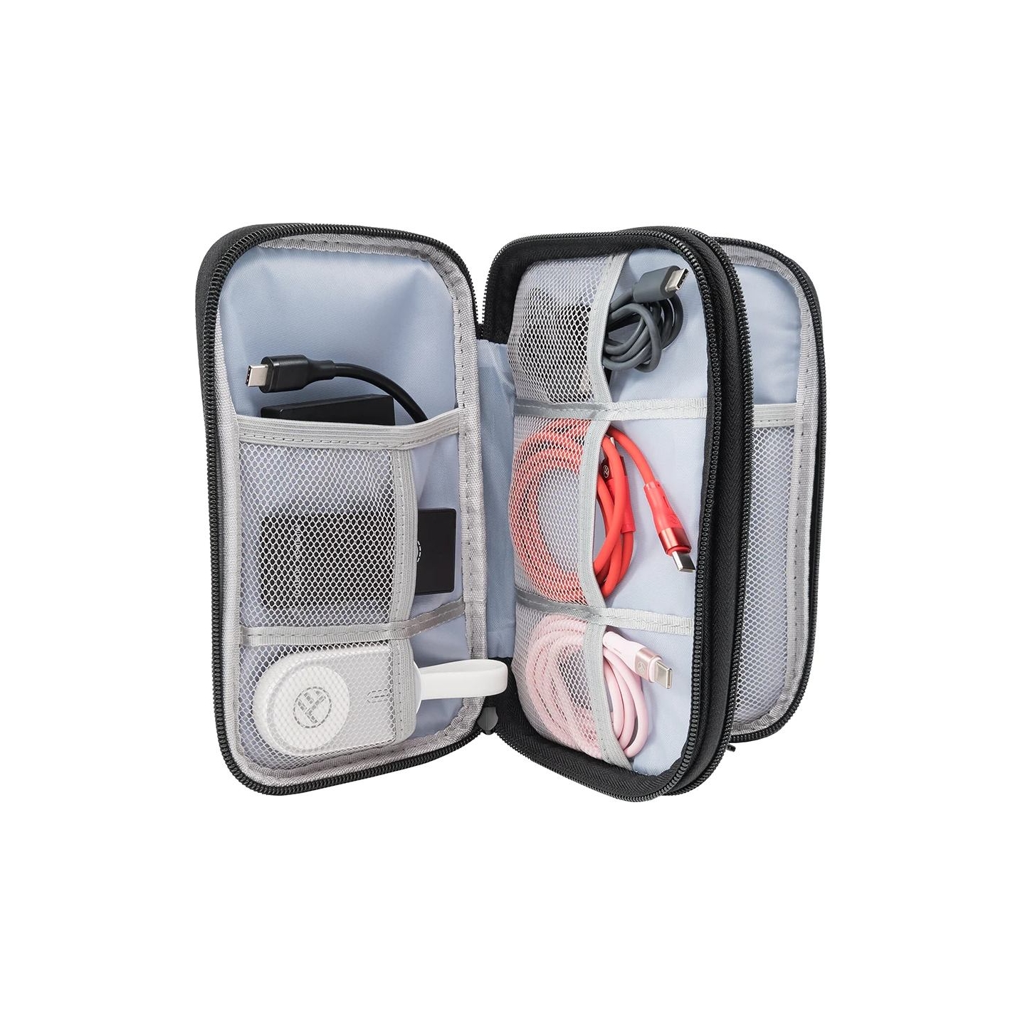 Tellur Universal travel cable organiser Black