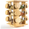 Salter BW14238 Bamboo Rotating Spice Rack