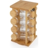 Salter BW127771 Bamboo Rotating Spice Rack