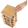 Salter BW127771 Bamboo Rotating Spice Rack