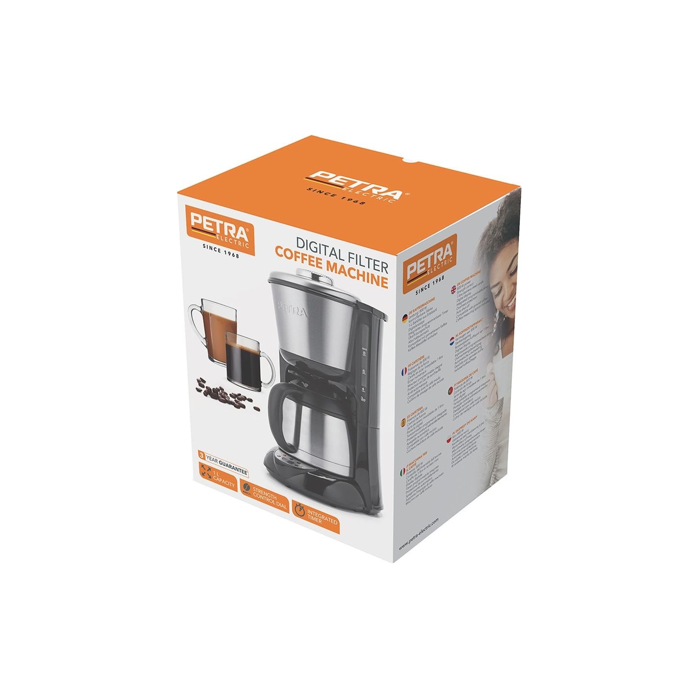 Petra PT6162VDE Didital Filter Coffee Machine