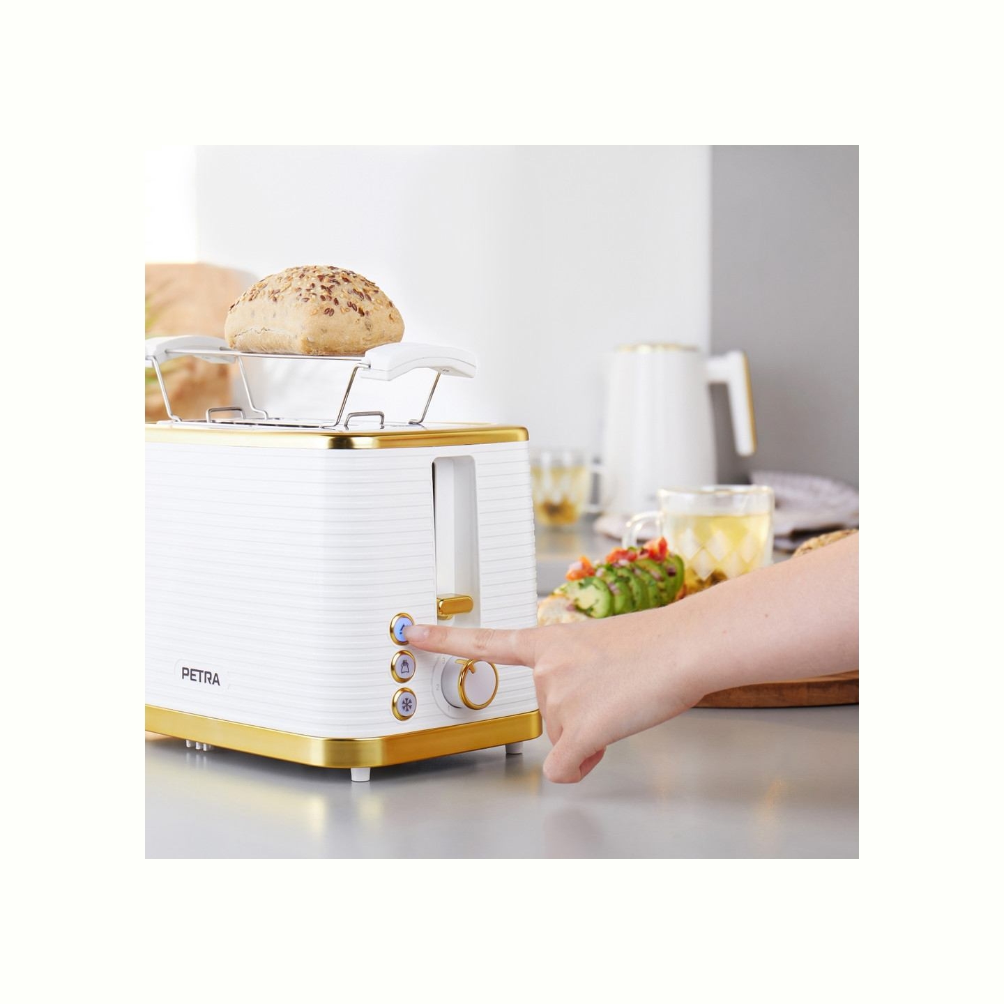 Petra PT5032WVDE Palermo 2 slice toaster
