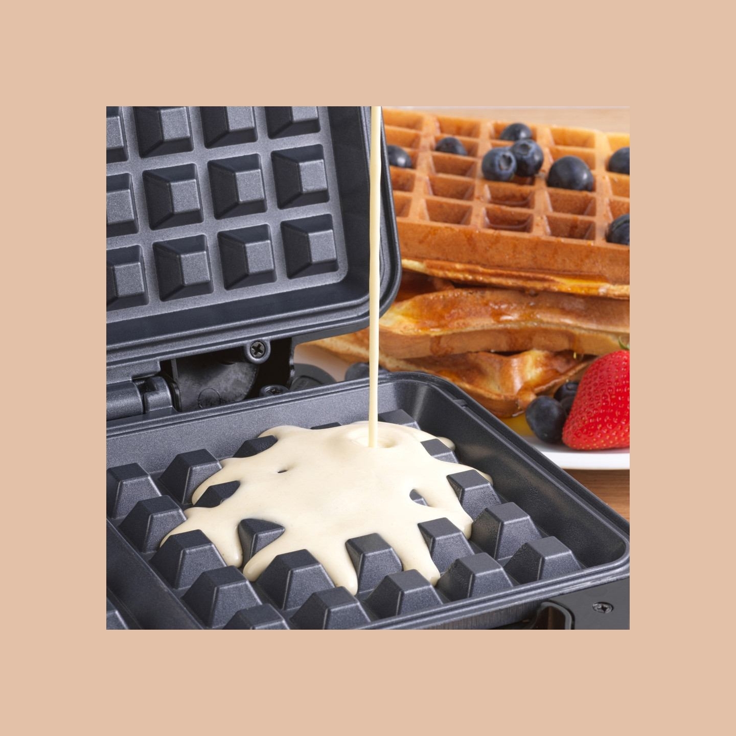 Petra PT2249TFVDE Deep Fill Waffle maker