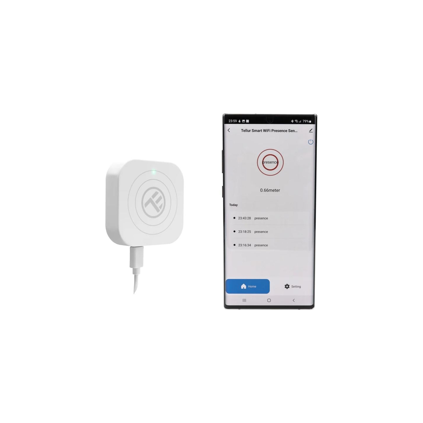 Tellur Smart WiFi Presence Sensor White