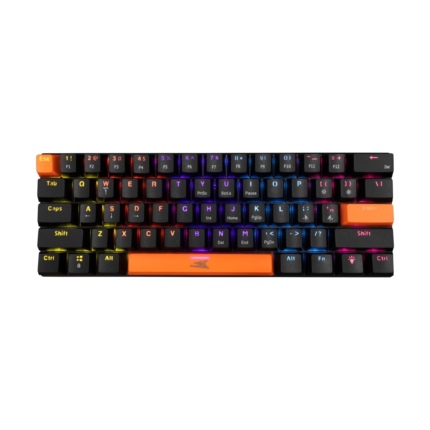 Baracuda BGK-03111 Dolphin Black US Mechanical Red Switches
