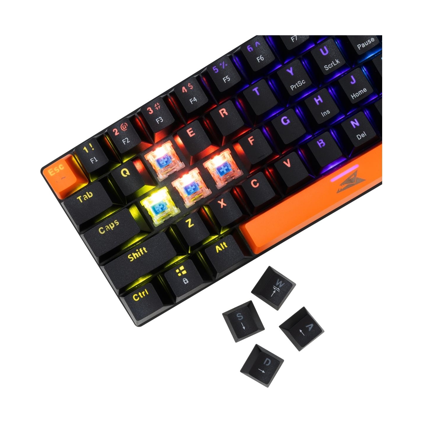Baracuda BGK-03121 Dolphin Black US Mechanical Blue Switches