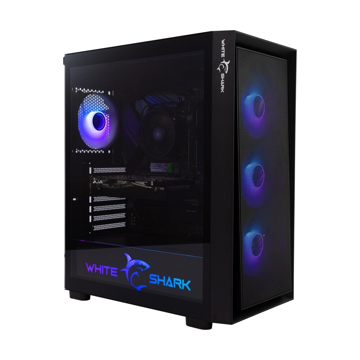 White Shark GCC-2401 Warhead-3 Black 4 Fans 12cm RGB