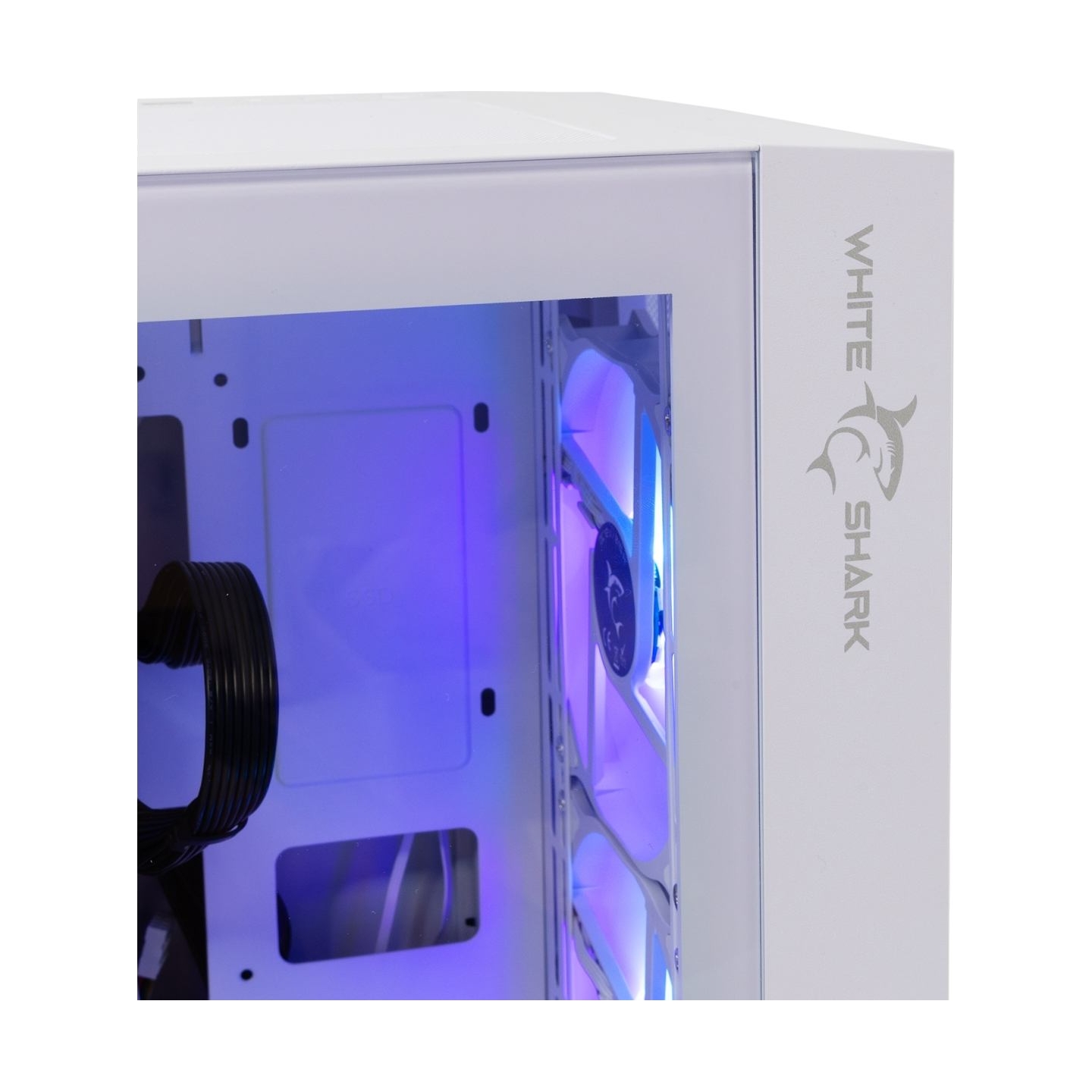 White Shark GCC-2401 Warhead-3 White 4 Fans 12cm RGB