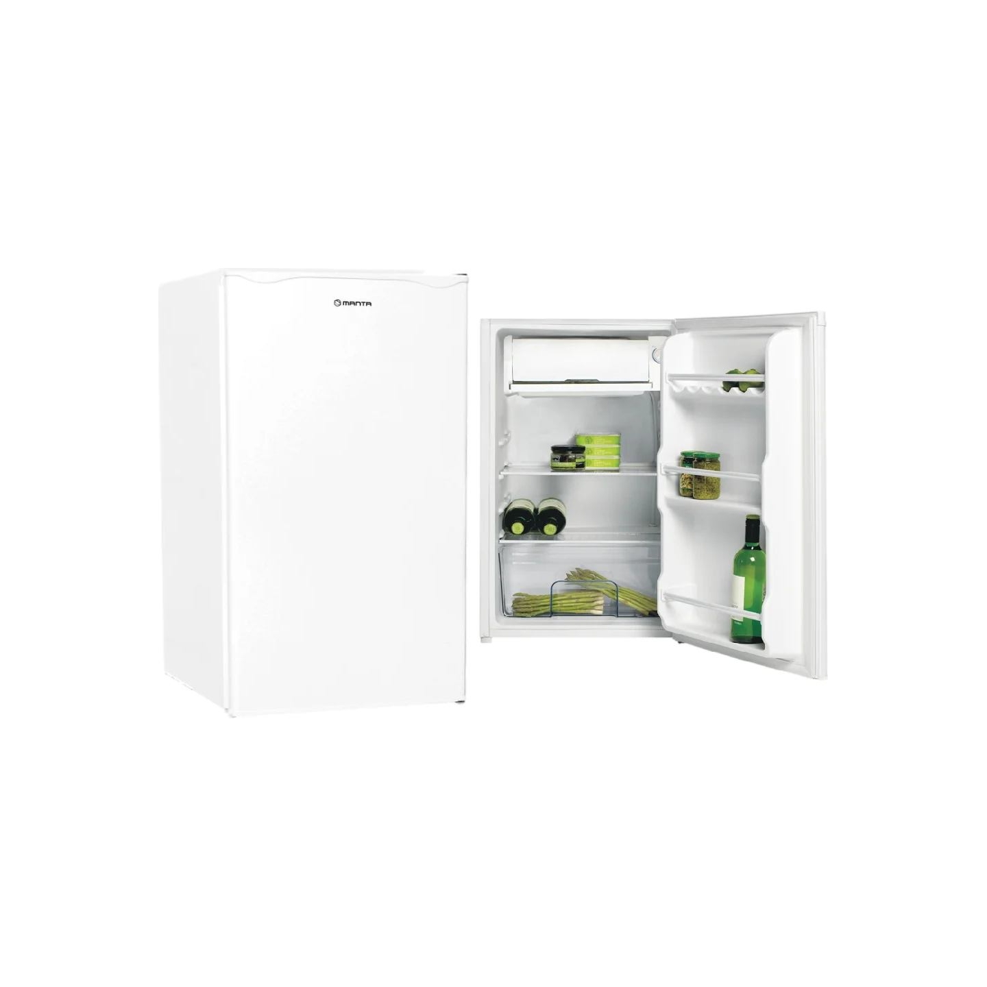 Manta MM520PW Fridge 91L White