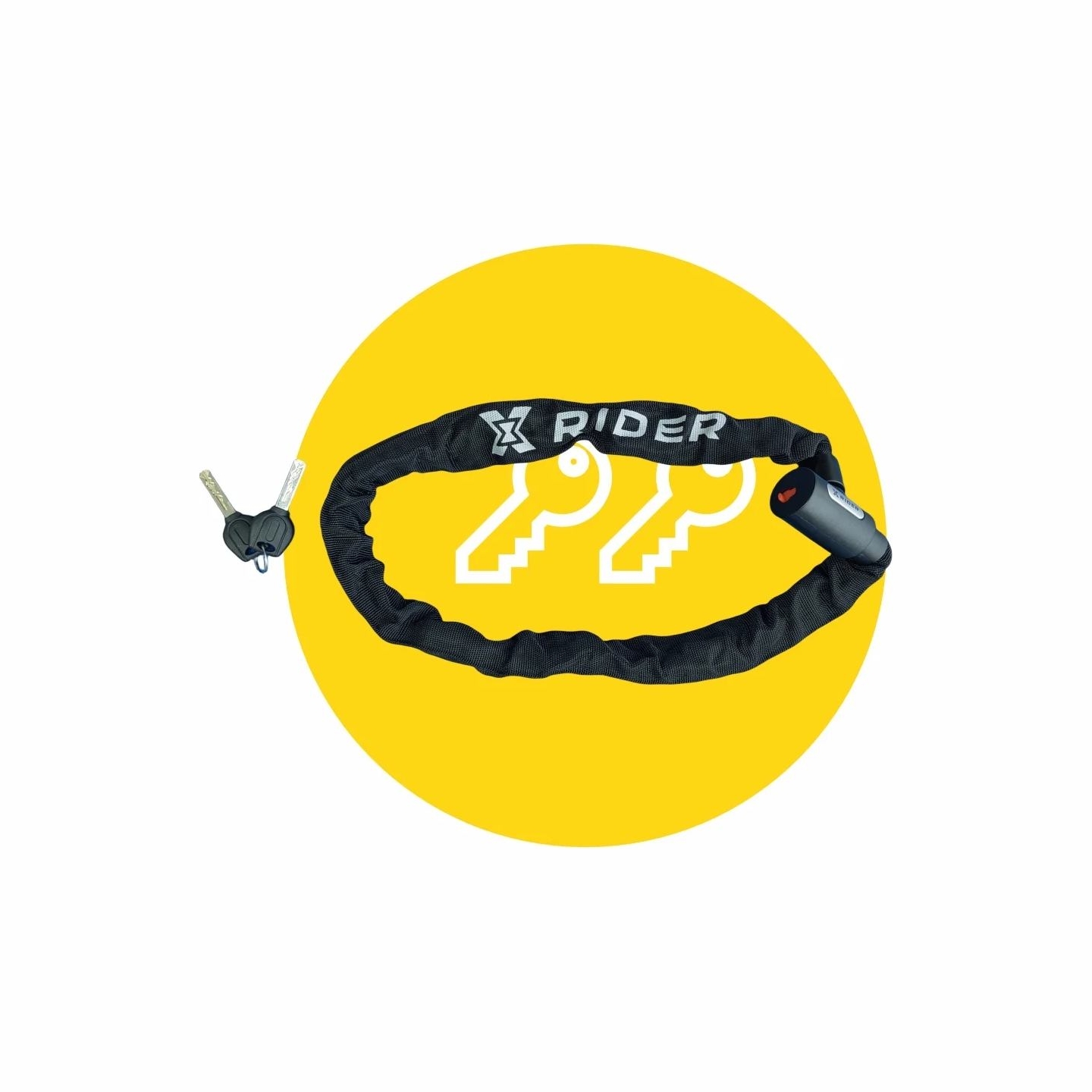 Manta XRIDER XR00LC01 Chain Bicycle Lock 6x900mm