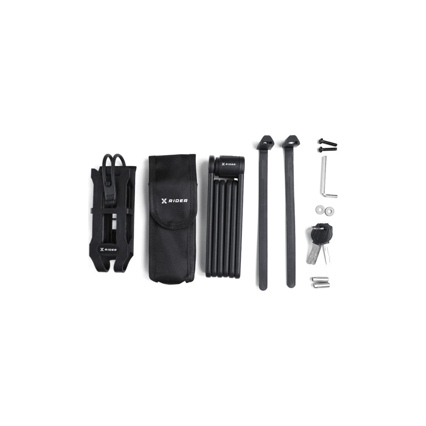 Manta XRIDER XR00FL01 Segmented Folding Bike Lock for Frame