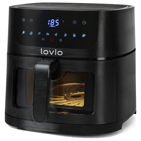 Lovio LVAF002BK PureFry XL Smart 6L Black