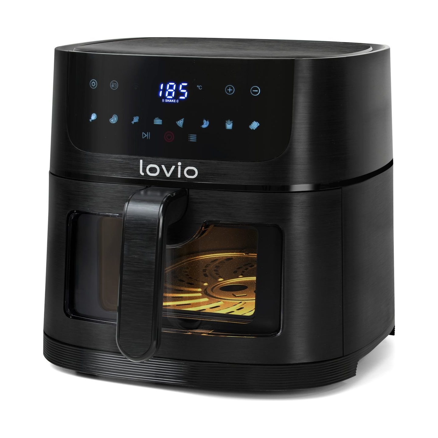 Lovio LVAF002BK PureFry XL Smart 6L Black