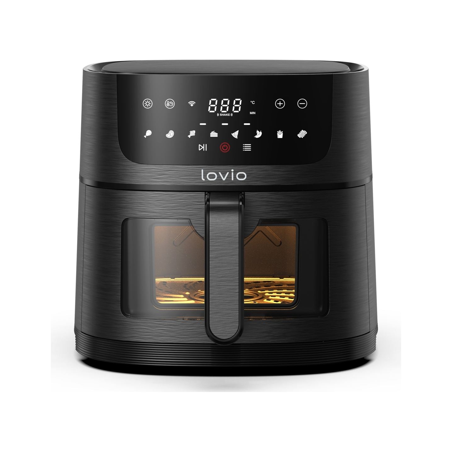Lovio LVAF002BK PureFry XL Smart 6L Black