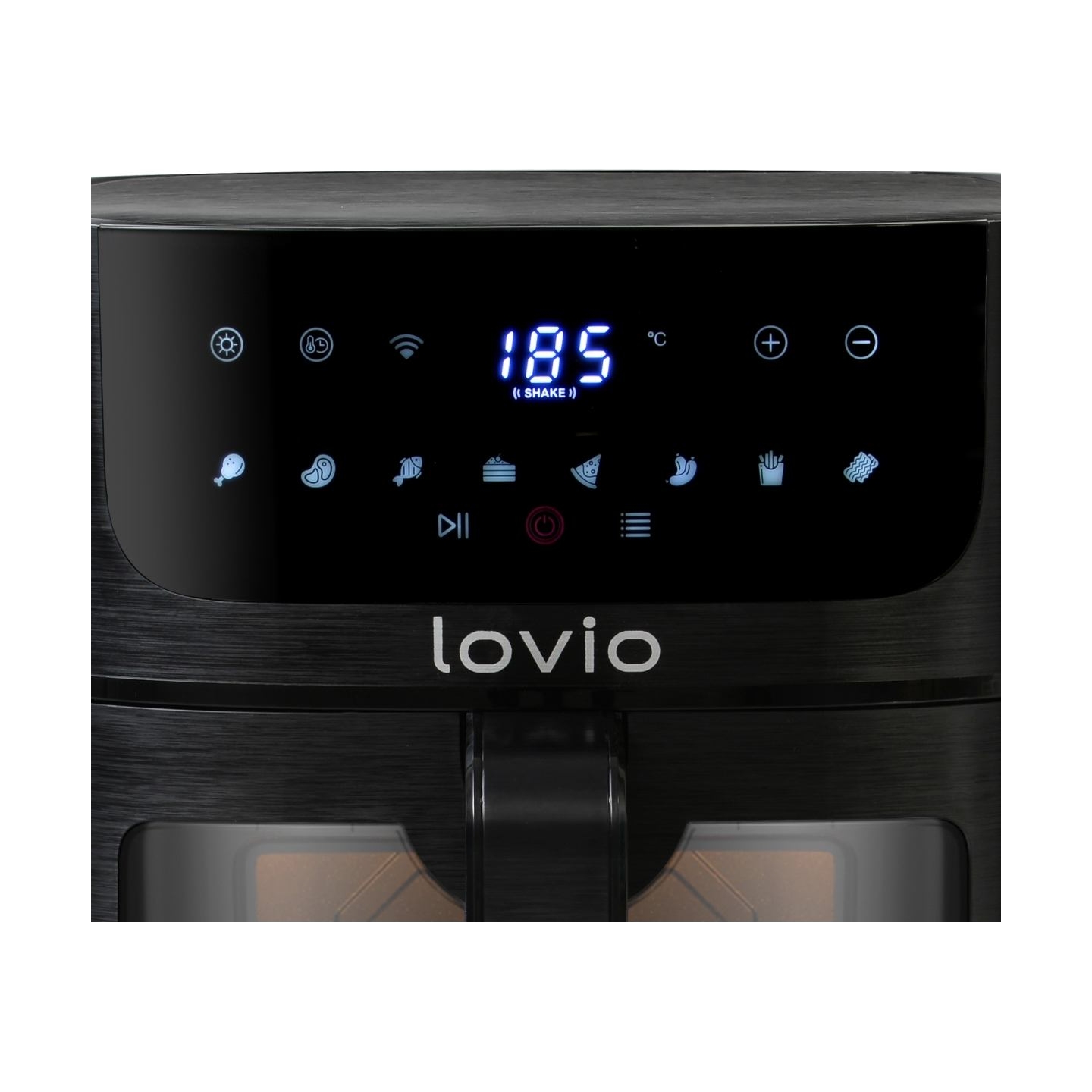 Lovio LVAF002BK PureFry XL Smart 6L Black