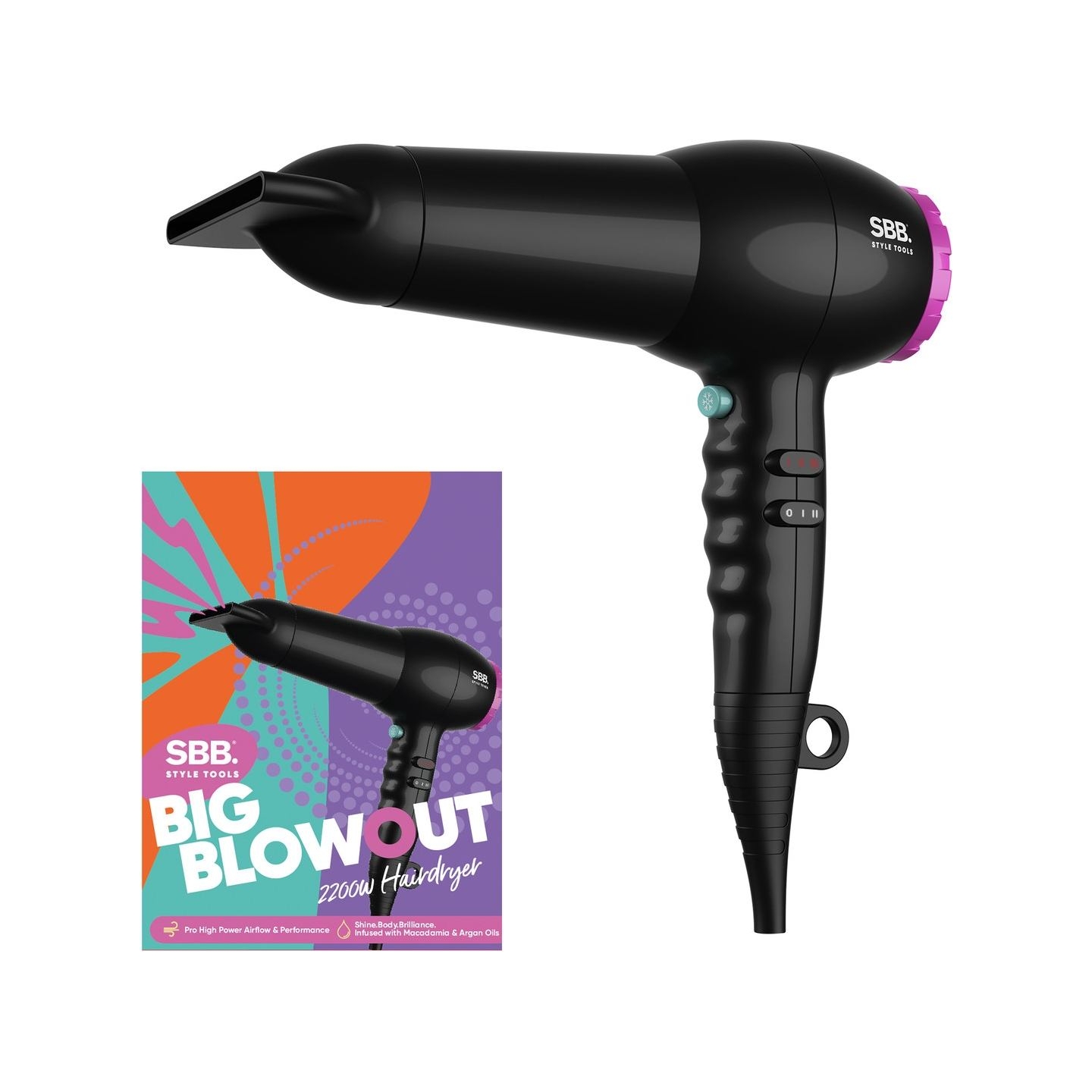 Sbb. SBDR-5000-EU Full Size Hair Dryer