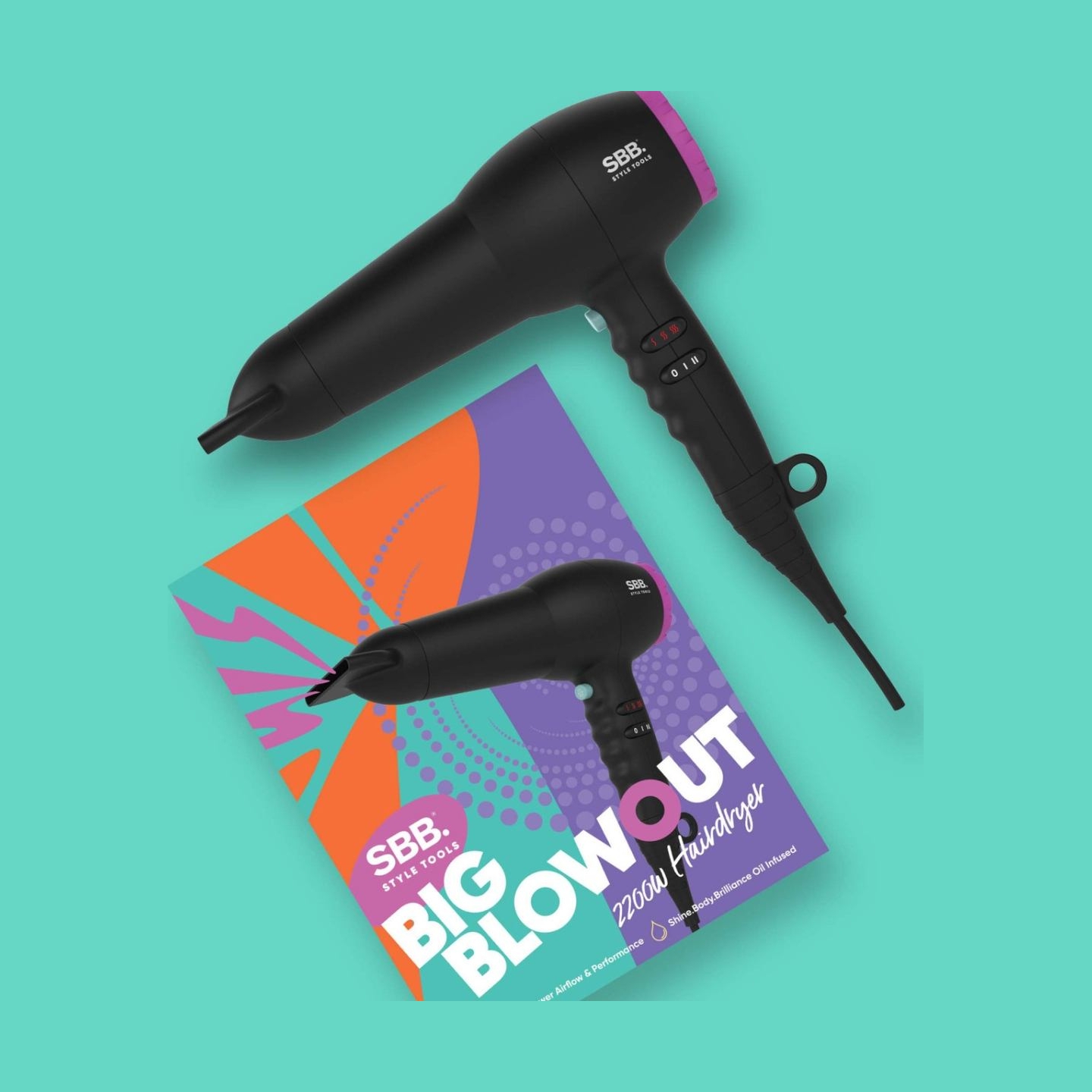 Sbb. SBDR-5000-EU Full Size Hair Dryer