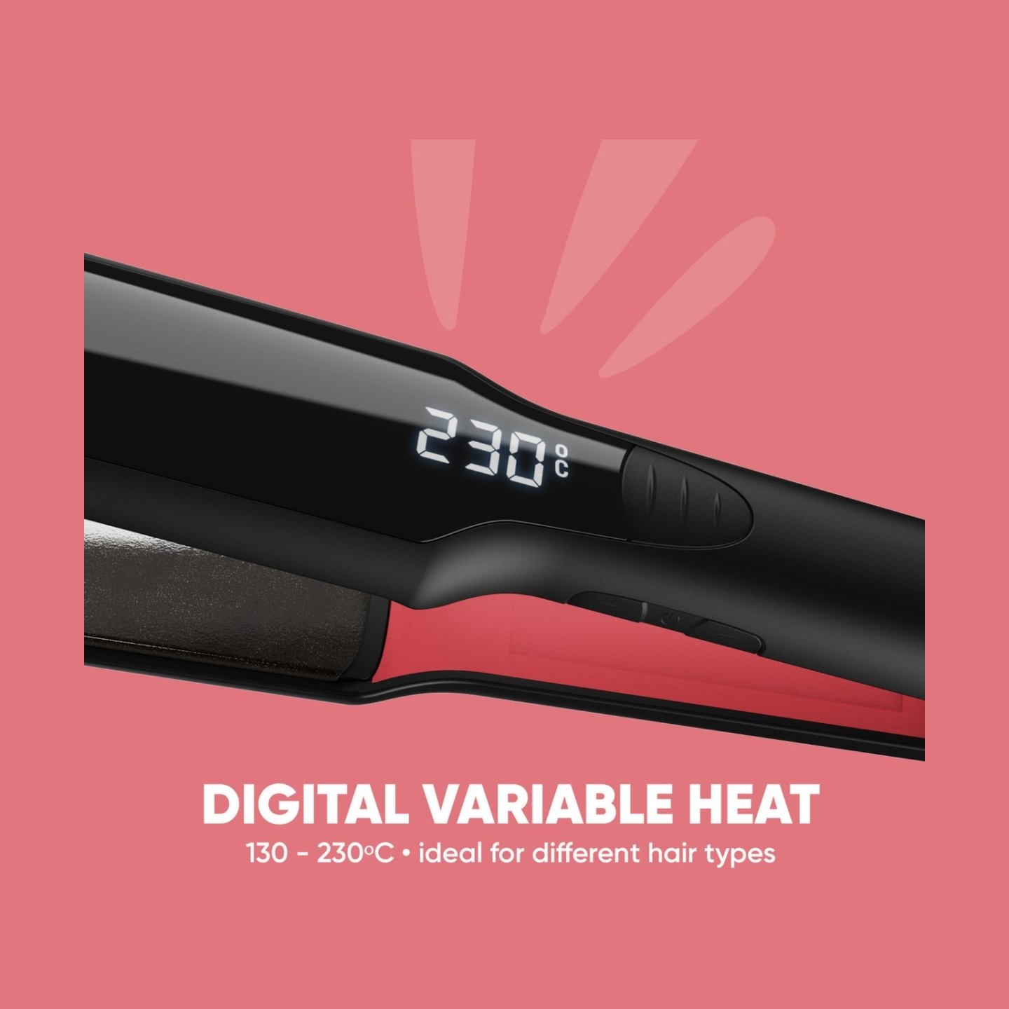 Sbb. SBST-2000-EU Straight Up Shine XL Ceramic Hair Straightener