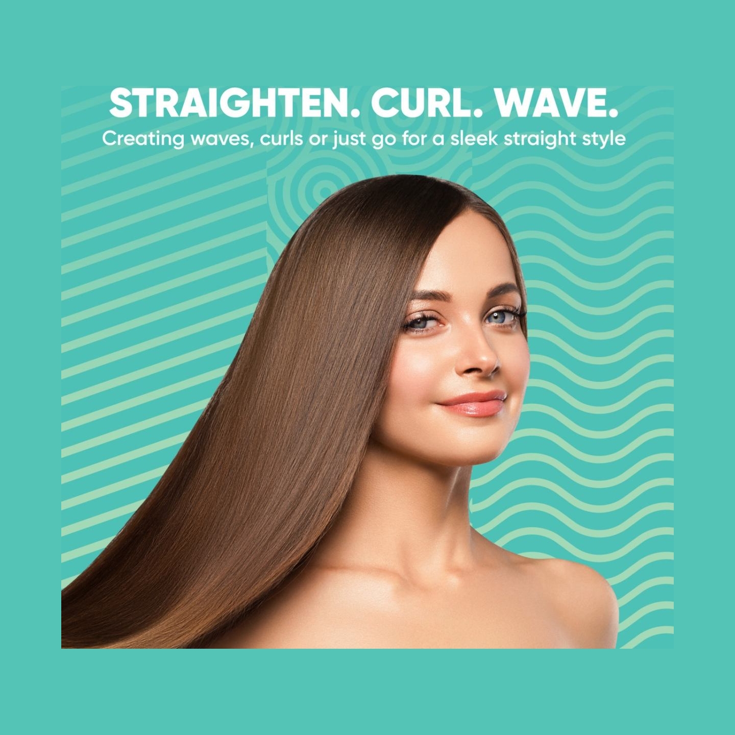 Sbb. SBST-2000-EU Straight Up Shine XL Ceramic Hair Straightener