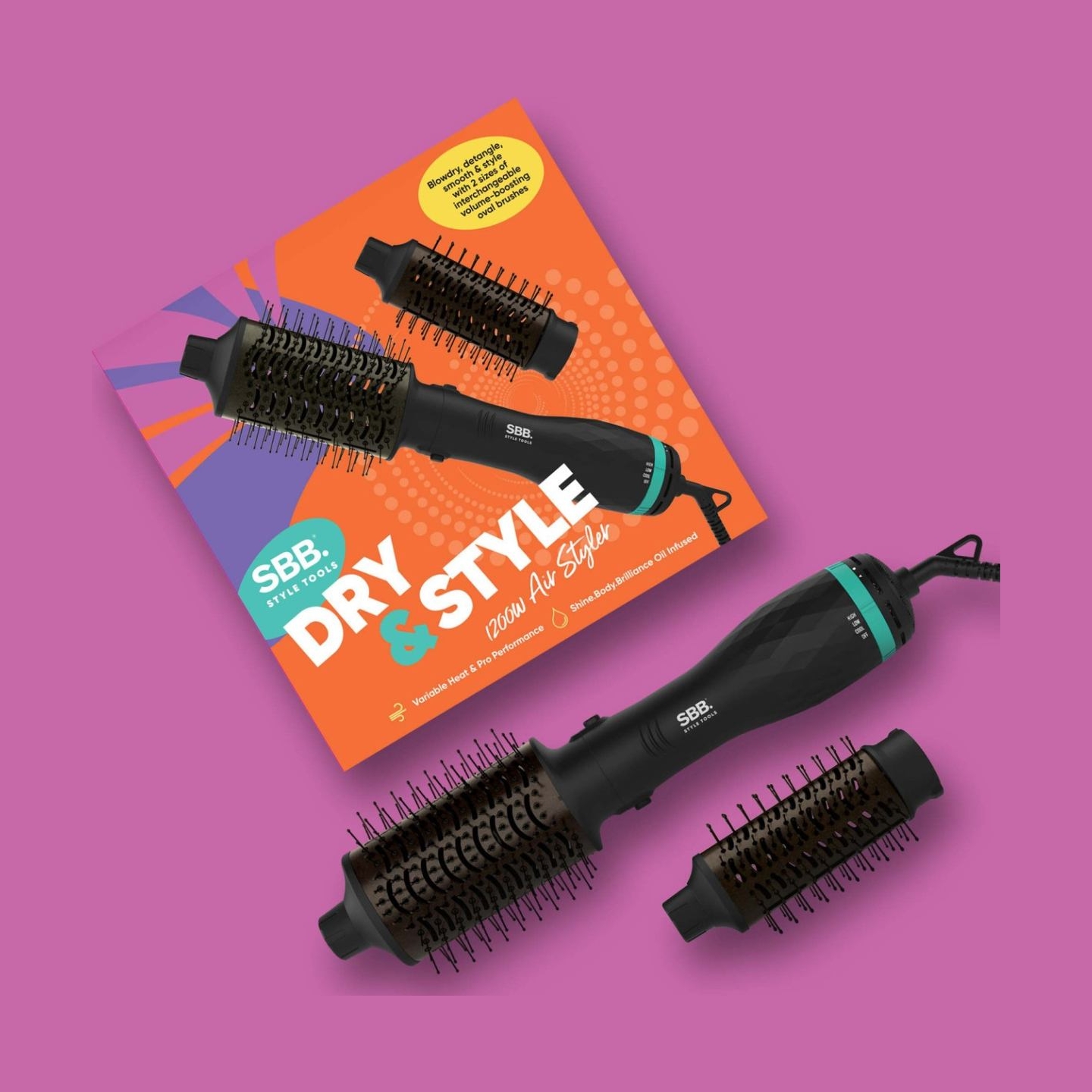 Sbb. SBDR-2500-EU Blow Dry Brush Dryer
