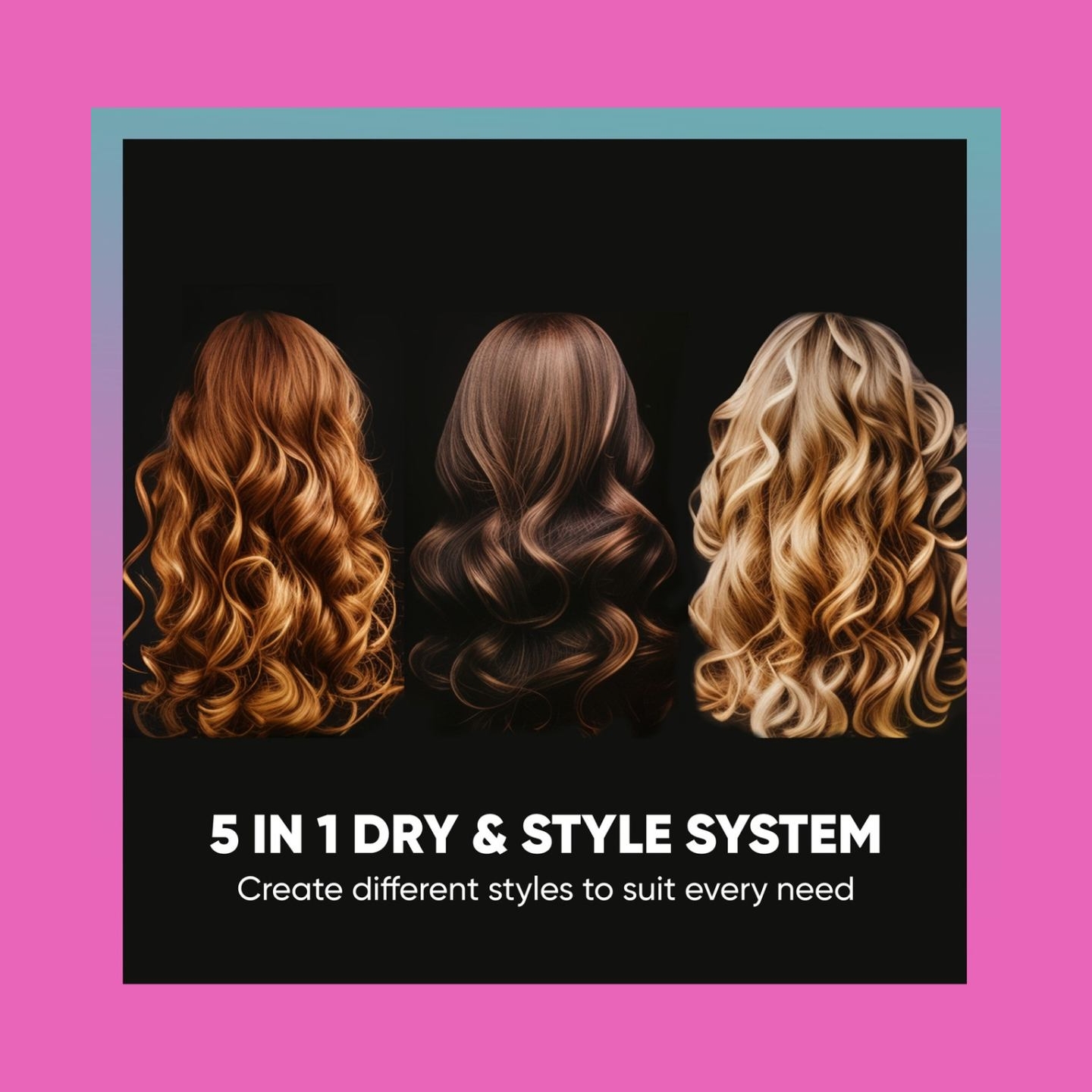 Sbb. SBDR-2850-EU 5 in 1 Blowdry and Style