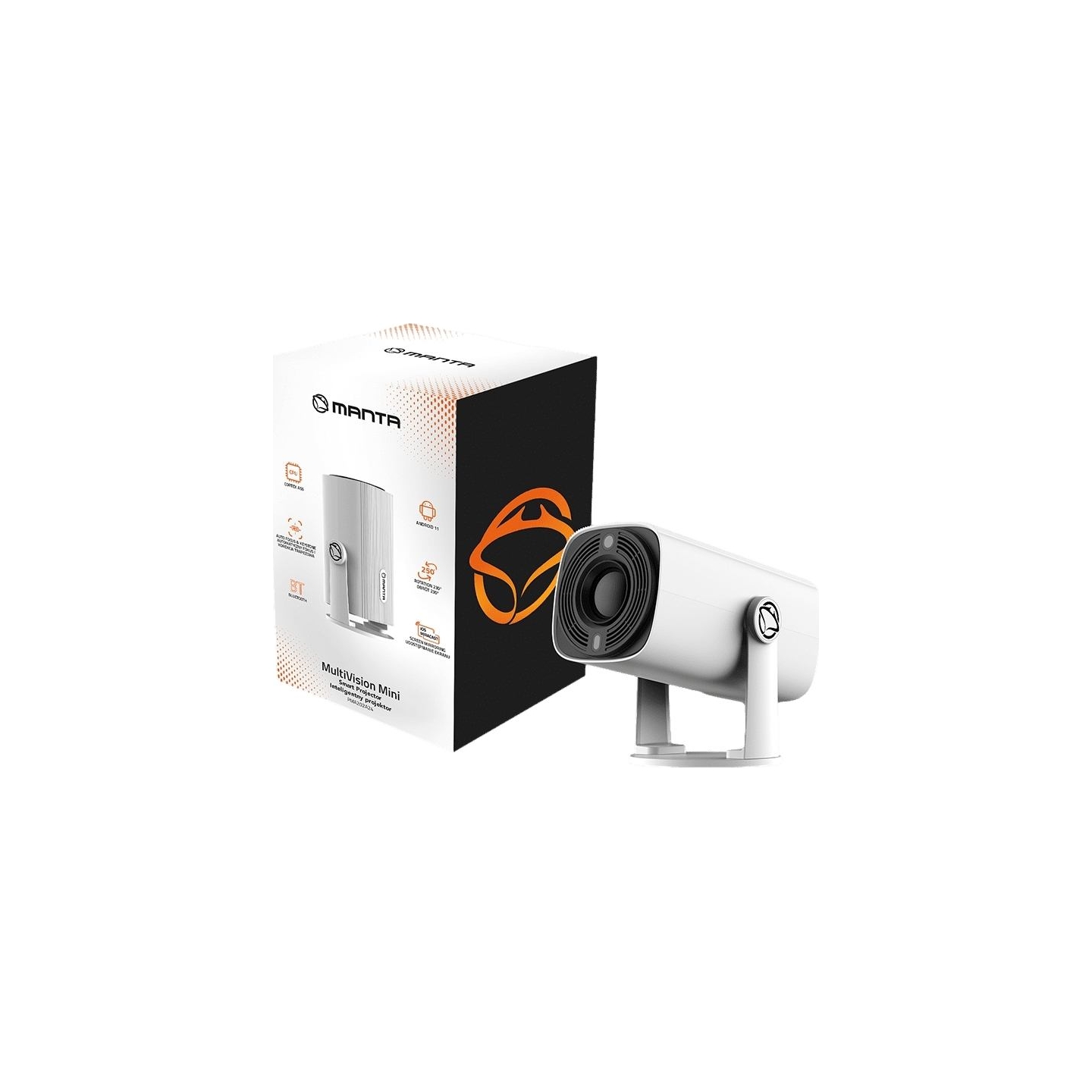 Manta PMA202A24 MultiVision Mini Smart Projector