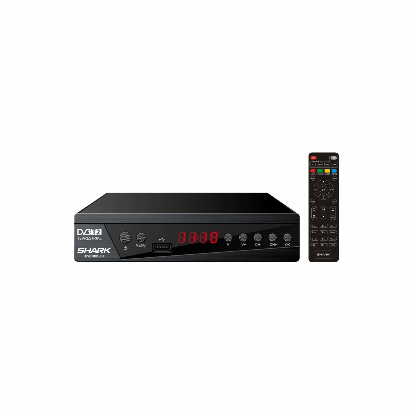 Manta DVBT005-SH Tuner for TV DVBT-T2/HEVC SHARK