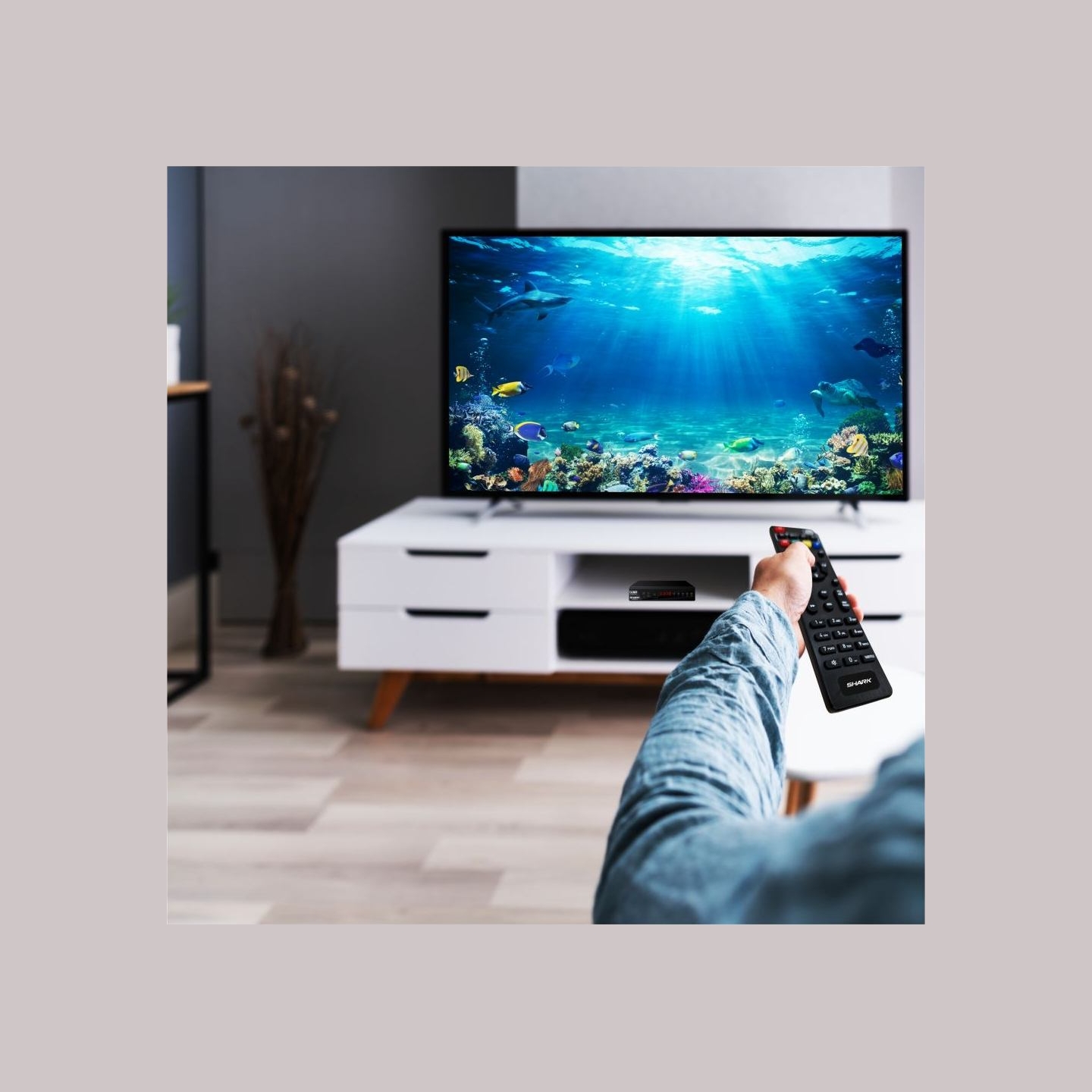 Manta DVBT005-SH Tuner for TV DVBT-T2/HEVC SHARK