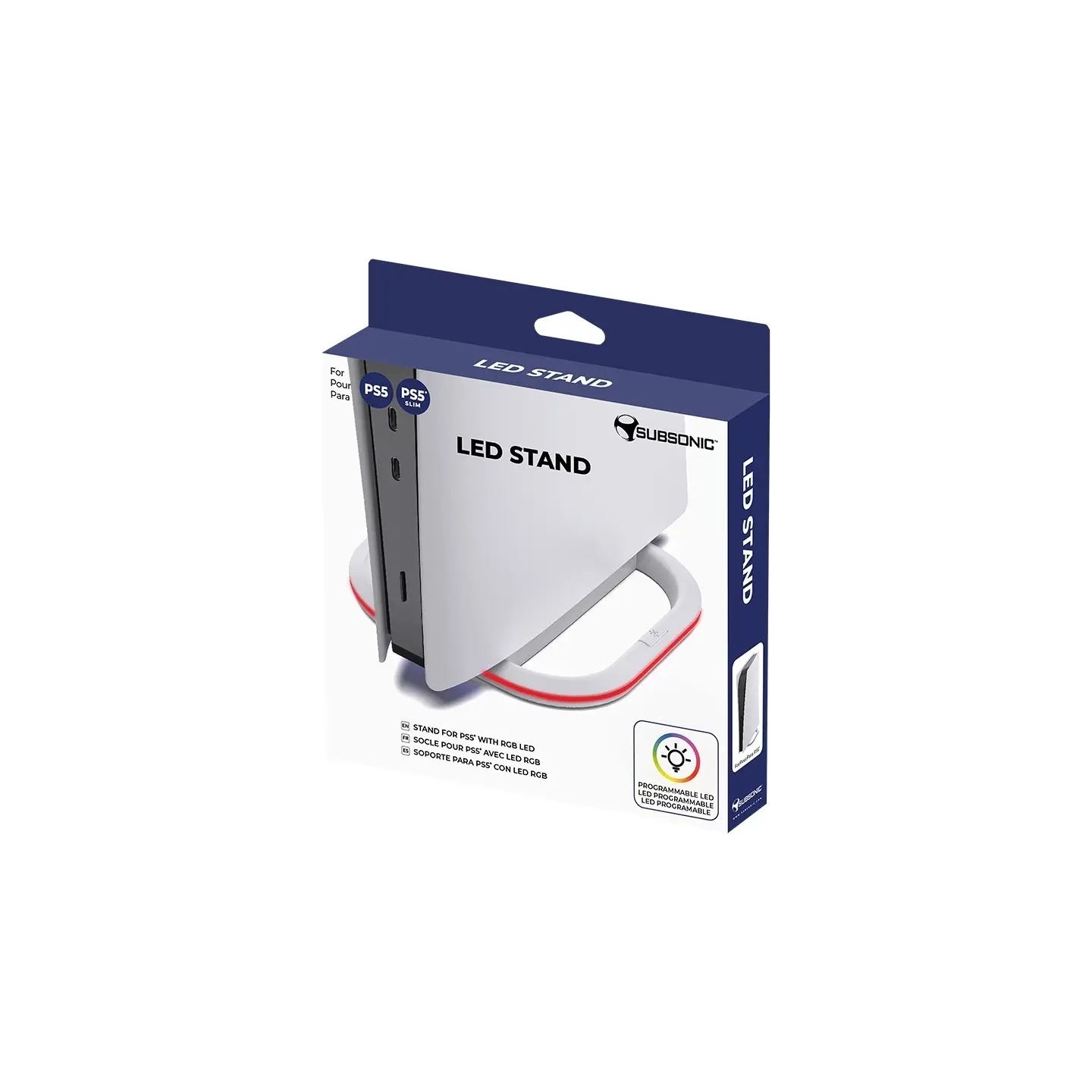 Subsonic LED stand for PS5 and PS5 Slim
