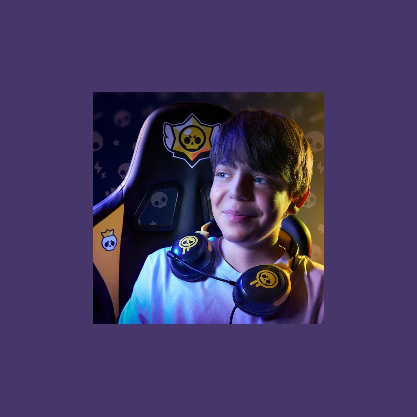 Subsonic Gaming Headset Brawl Stars Drippy Skull