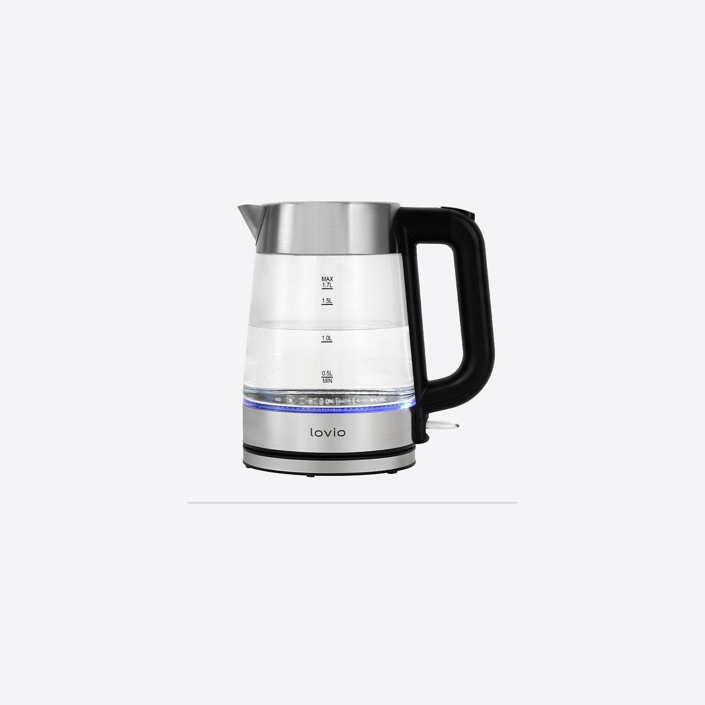 Lovio LVGEK001 Glass Electric Kettle