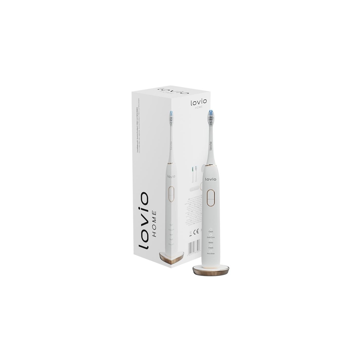 Lovio LVTB124WH SonicProtect PRO White