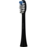 Lovio LVTB124BK-HM SonicProtect PRO Toothbrush Heads Medium Black