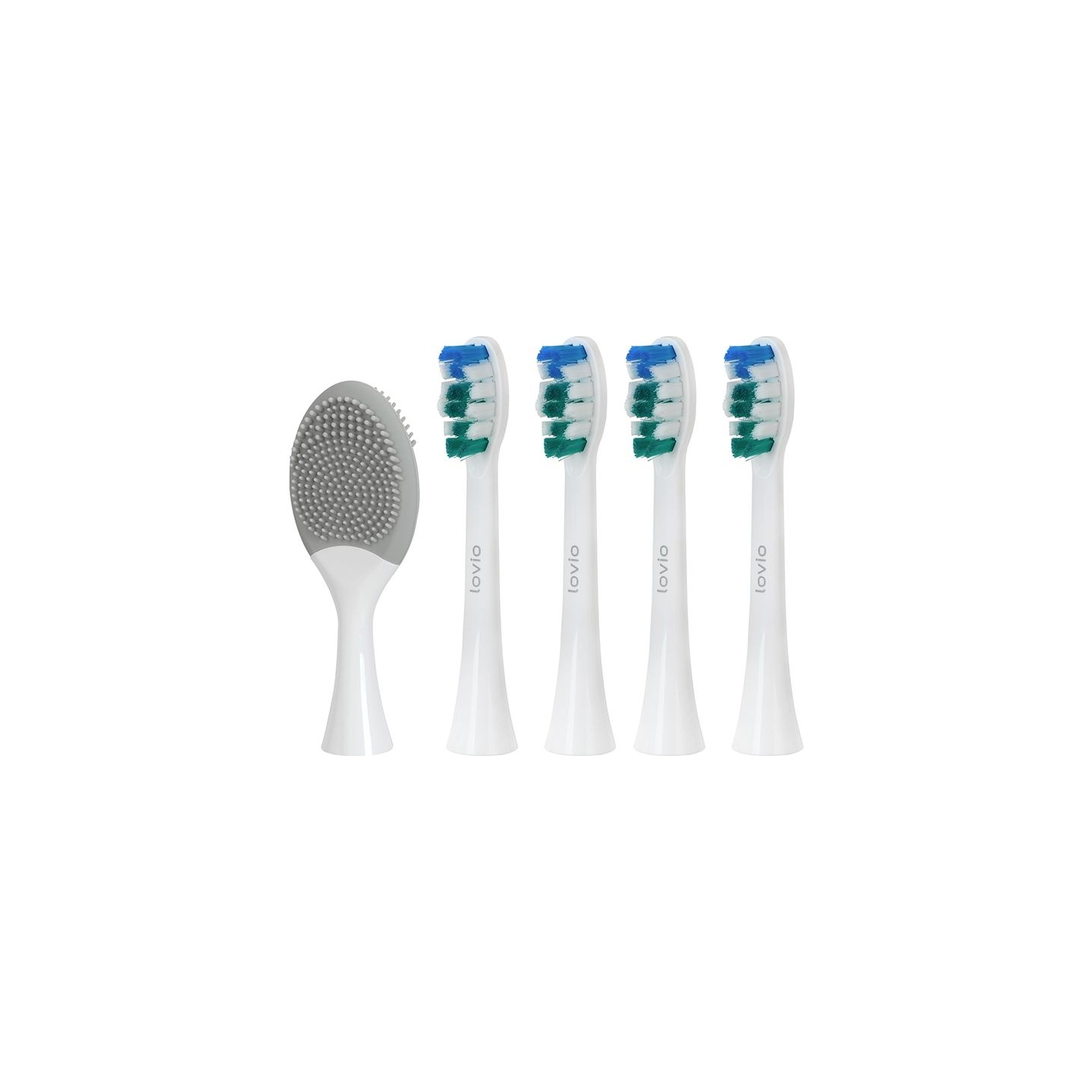 Lovio LVTB124WH-HS SonicProtect PRO Toothbrush Heads Soft White