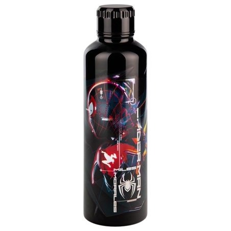 Paladone Spiderman Miles Morales Metal Water Bottle