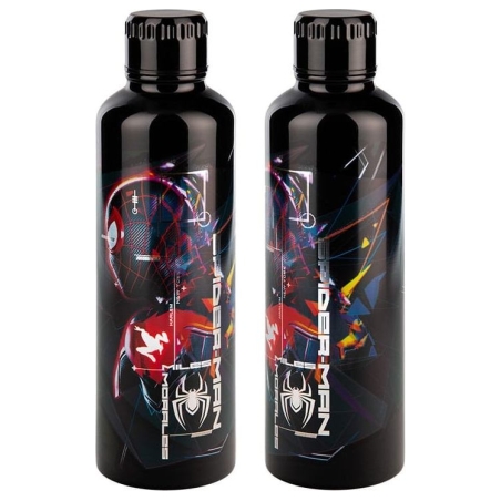 Paladone Spiderman Miles Morales Metal Water Bottle