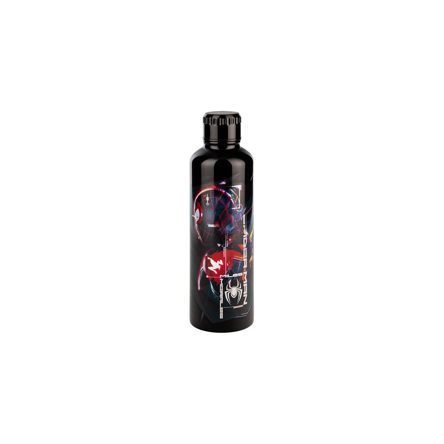 Paladone Spiderman Miles Morales Metal Water Bottle