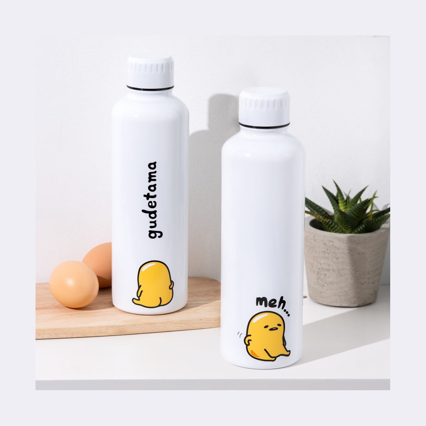 Paladone Gudetama Metal Water Bottle