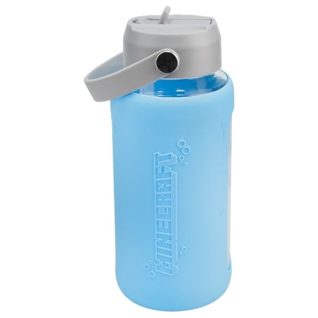 Paladone Minecraft Glass Water Bottle