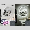 Paladone Star Wars Stormtrooper Wall Mountable LED Neon Light