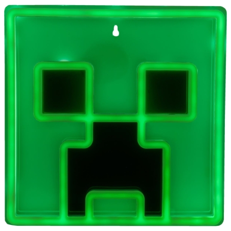 Paladone Minecraft Creeper Wall Mountable LED Neon Light