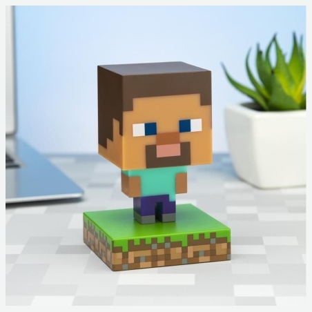 Paladone Minecraft Steve Icon Light