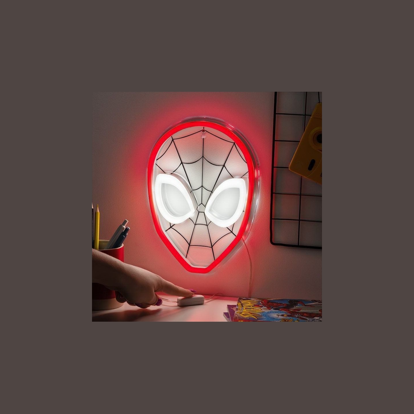 Paladone Spiderman Wall Mountable LED Neon Light