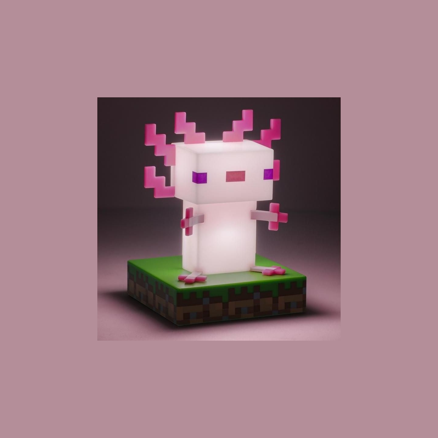 Paladone Minecraft Axolotl Icon Light